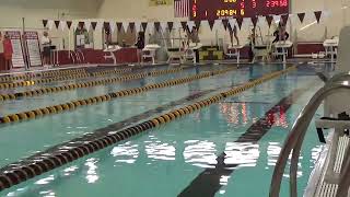 10924 Varsity Girls Swim vs Onteora Rhinebeck Rondout Valley [upl. by Fisch]