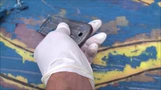 Using Citristrip Paint Remover on Surfboard [upl. by Anire972]