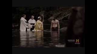 Vikings Ep07  Rollo gets baptized [upl. by Losse]