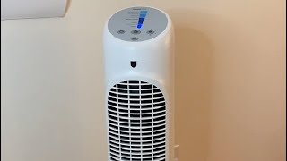 Honeywell HYF260 Quiet Set Whole Room Tower Fan Review Love this oscillating fan so much [upl. by Akalam]