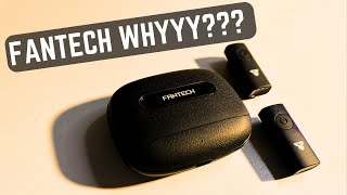 Fantech Leviosa Air WMV11 WMV21 Review Wireless Lavalier Lapel Microphone vs FIFINE M8 [upl. by Whang]