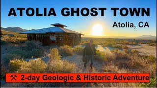 Abandoned Atolia Mine Geologic amp Historic Adventure [upl. by Atnomed]