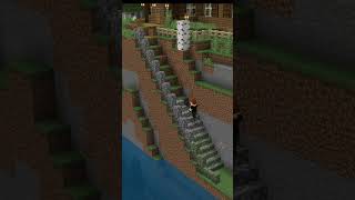 GOTTA MAKE A WAY TO THE BOATS minecraft minecraftshorts minecraftbuilding tips shorts builds [upl. by Sivraj]