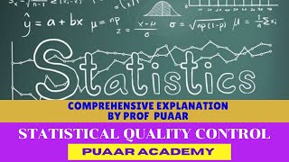 Statistical Quality Control  1  Control Charts  Mean Chart [upl. by Ena]