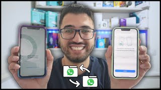 Como copiar Whatsapp de um iPhone para outro iPhone [upl. by Jarrell]