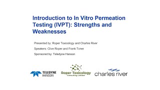 Introduction to In Vitro Permeation Testing IVPT Strengths and Weaknesses [upl. by Addy72]