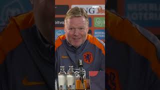 Ronald Koeman niet onder de indruk van kritiek Steven Bergwijn 🗣️ [upl. by Myers755]