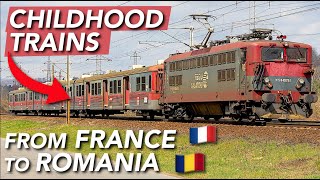 Review of the former SNCF regional train in Romania with Regio Călători [upl. by Holcomb]