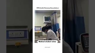 CPR to patient sarkarvlogs01 cpr fortuner mbbs doctor reels brothers medical medicine mbb [upl. by Atiuqcir]