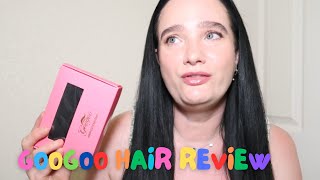 GOOGOO HAIR EXTENSIONS REVIEW amp INSTALL AFFORDABLE HAIR EXTENSINS googoohairextensions4412 [upl. by Tiga]