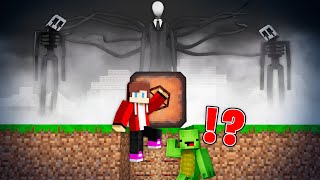 The Deadliest Fog vs Doomsday Bunker in Minecraft  Maizen JJ and Mikey [upl. by Strickland296]