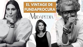 «El Vintage de Fundaprocura» con Margarita Zingg en Modapedia [upl. by Aikahs]