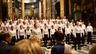 Coro Voci Bianche Concerto Rieti  I will follow him [upl. by Sartin269]