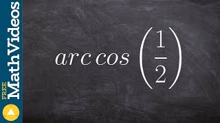 Evaluating Inverse Trigonometric Functions [upl. by Eizzo]