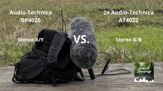 AudioTechnica BP4025 vs AudioTechnica AT4022 [upl. by Coad395]