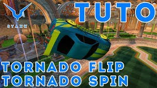 TUTOTornado SPIN amp Tornado FLIP Rocket League [upl. by Aihsekal107]