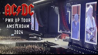 ACDC 5 june 2024 Amsterdam Johan Cruijff Arena [upl. by Eidurt]