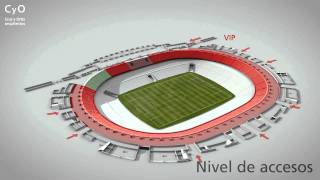 Atlético de MadridProyecto del nuevo estadioCyOEstadio La Peineta [upl. by Davide51]