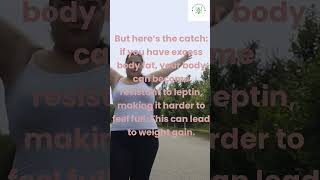 Health Facts  Ep 17 Why Cant I Stop Eating The Leptin Hormone Connection viralvideo leptin [upl. by Wiggins]