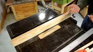 Effects of table saw misalignment and kickback [upl. by Hugibert]