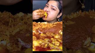 OILY MUTTON FAT CURRY 2 WHOLE CHIKEN CURRY BIRIYA EATING asmr mukbang eattingshow [upl. by Fulbert175]