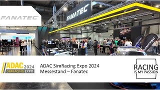 ADAC SimRacing Expo 2024  Messestand  Fanatec [upl. by Hpsoj]