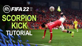 FIFA 22 SCORPION KICK Tutorial  Playstation amp Xbox [upl. by Karna699]