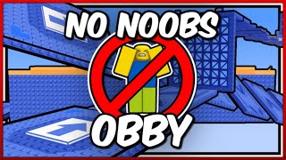 Roblox  No Noobs Obby [upl. by Madella134]