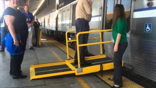 New Amtrak Wheelchair Ramp [upl. by Lokkin]