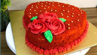 Red valvate cake recipe in banglaসবথেকে সহজ পদ্ধতিতে তৈরি করুন রেড ভেলভেট কেক [upl. by Iatnahs239]