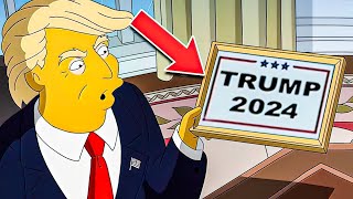 LE PREVISIONI DEI SIMPSON PER IL 2024 [upl. by Lemrac788]