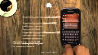 Tutorial App My Solar Family  Android [upl. by Llehsal882]