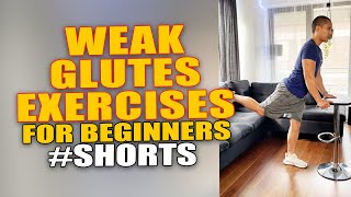 Weak Glutes Exercises for Beginners [upl. by Garneau835]