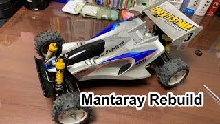 Tamiya Mantaray Rebuild DF01 [upl. by Swenson569]