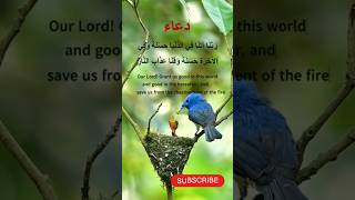 Rabbana Atina FidDunya Hasanah  dua alquran shorts youtubeshorts [upl. by Connors608]