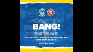 Warrington v Wigan  Its back with a bang [upl. by Nolaf]