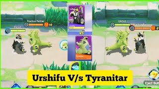 Tyranitar Vs Rapid Urshifu Battle 💪 [upl. by Aynam]