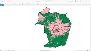 ArcGIS Pro Tutorial How to Measure Urban Green Spaces Using Classified Images and Zonal Statistics [upl. by Ydualc]