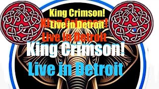 “King Crimson” BEAT Tour Detroit October 2024 Tool progrock [upl. by Sadira853]