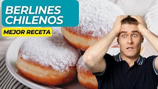 🍩🇨🇱🤤 ¡Deliciosos Berlines Chilenos Aprende la Receta que te Hará Chuparte los Dedos 👌👩‍🍳 [upl. by Raye126]