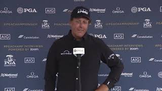 Phil Mickelson post final round interview PGA Championship 2020 [upl. by Jak]