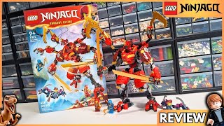 Un mech que Escala  LEGO Ninjago Kais Ninja Climber Mech set71812 REVIEW [upl. by Salem]