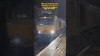 66301 and 69008 On RHTT service from Tonbridge West Yard GBRF to Tonbridge West Yard GBRF [upl. by Enortna]