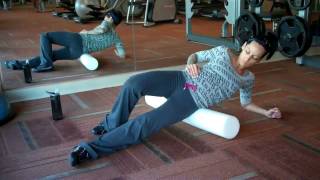 Betty Rockers Complete Lower Body Foam Roller Demo [upl. by Asiled]