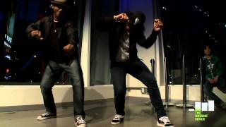 Dister and Joy A Hip Hop Dance Tutorial Live in The Greene Space [upl. by Anerdna]