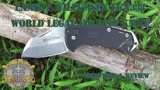 Lansky Willumsen LKN333 World Legal Folding Knife  Unboxing amp Review [upl. by Libys]