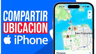 Cómo COMPARTIR tu UBICACION en iPhone Guía Rapida [upl. by Ludwog]