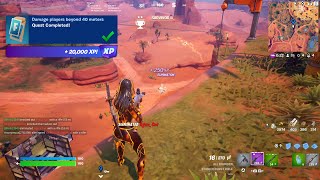 Fortnite  Damage Players Beyond 40 Meters WEEK 7 Quests Challenges [upl. by Hekker]