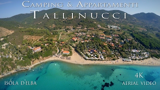 Video Promozionale Camping Appartamenti Tallinucci  Lacona Isola dElba Drone Video 4K [upl. by Lamp]