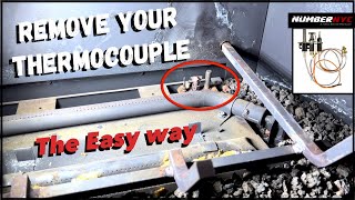 Replace your Fireplace Thermocouple Pilot Assembly  Step by Step [upl. by Olivia287]